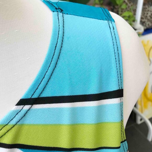 Y2K abstract tank top blue - Picture 4 of 5